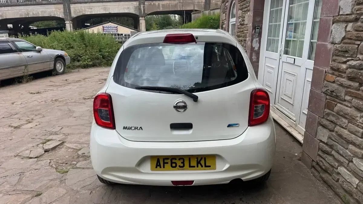 Used Nissan Micra Visia 2013 White Hatchback