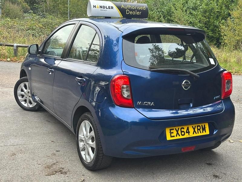 Used Nissan Micra Acenta 2014 Blue Hatchback