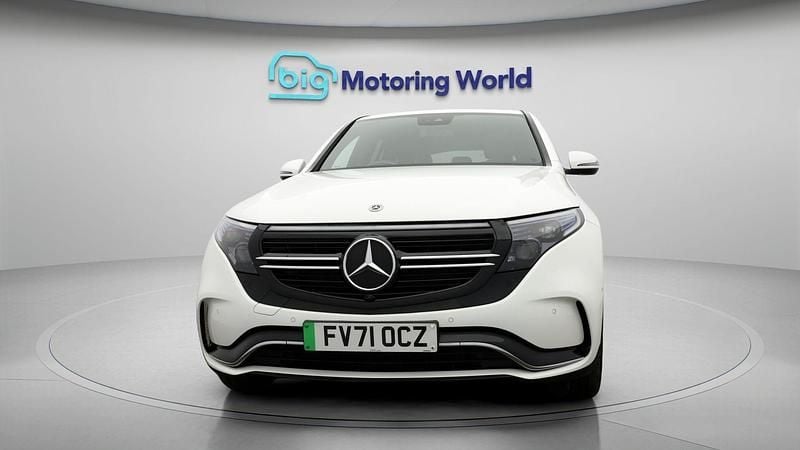 Used Mercedes EQC400 AMG line 300 kW (408 HP) 2021 White SUV