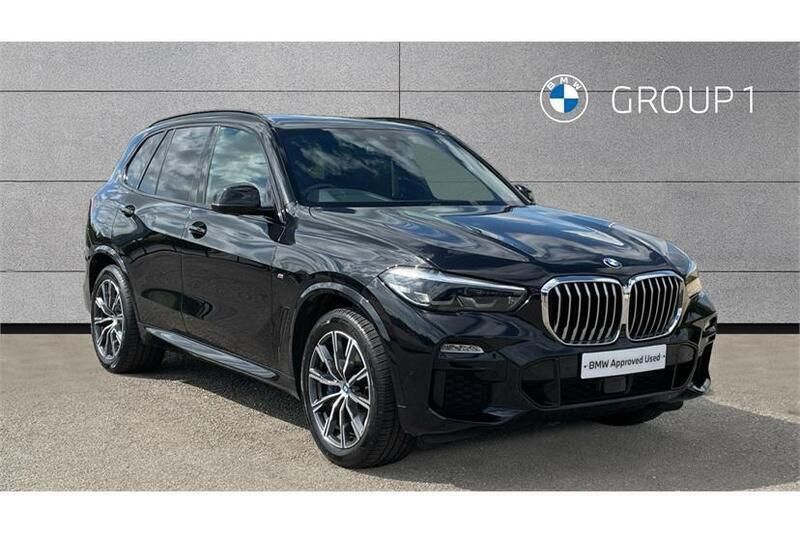 Black Used 2021 BMW X5 M Sport SUV | £36,495 (Super price) - Image 1/4