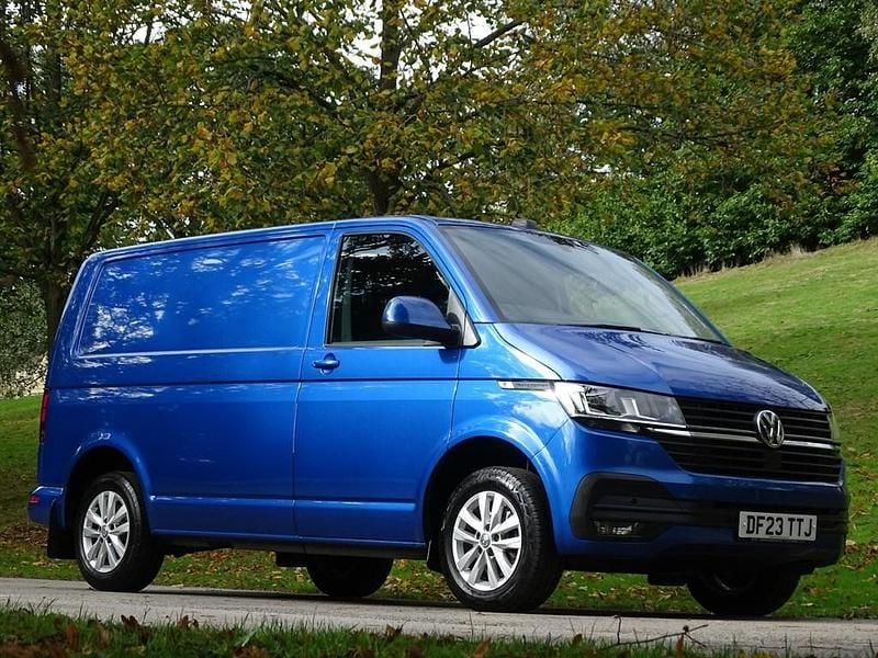 Blue Used 2023 VW T6.1 Highline Van | £27,450 (Good price) - Image 1/4