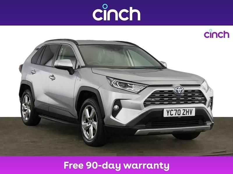 Silver Used 2020 Toyota RAV4 Hybrid SUV | £23,599 (Good price) - Image 1/3