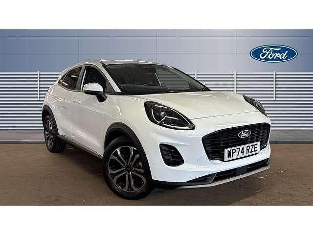 White Used 2024 Ford Puma Titanium SUV | £18,925 (Fair price) - Image 1/4
