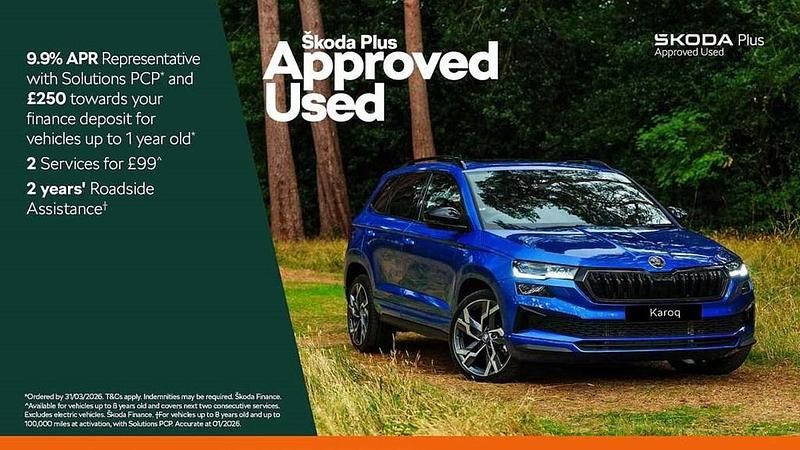 Nouă Skoda Karoq SE L 113 CP (83 kW) 2025 Argintiu SUV