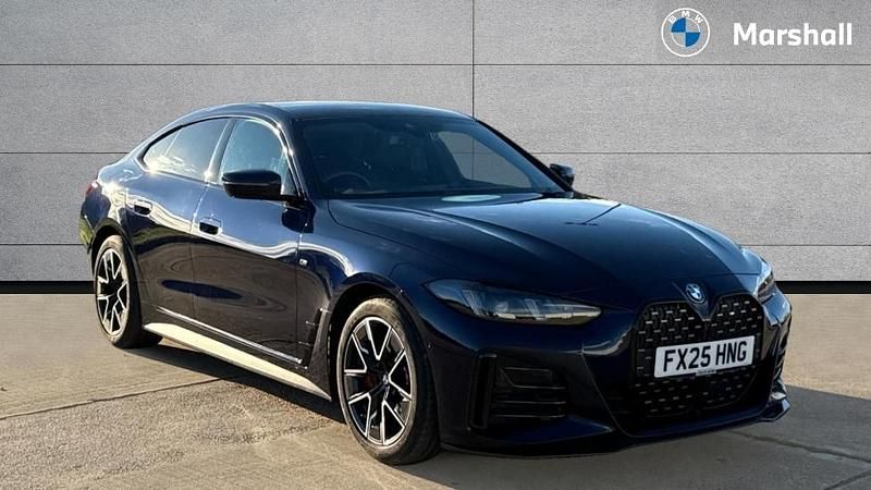 Blue Used 2025 BMW 420 Gran Coupé M Sport Coupe | £38,905 (Fair price) - Image 1/4