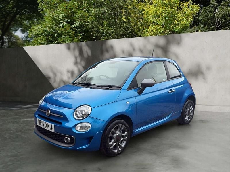 Used Fiat 500S S 69 HP (50 kW) 2017 Blue Hatchback