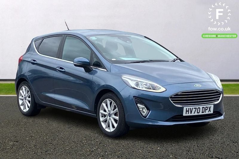 Blue Used 2020 Ford Fiesta Titanium Hatchback | £11,899 (Good price) - Image 1/3