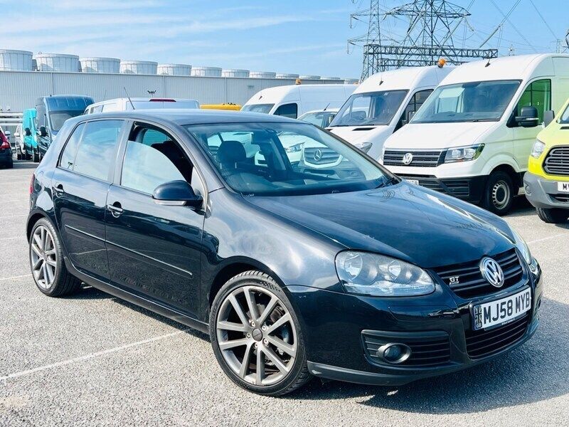Black Used 2009 VW Golf VI GT Hatchback | £4,994 (A bit pricey) - Image 1/4