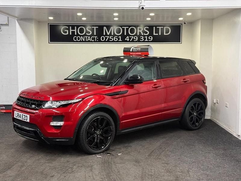 Red Used 2014 Land Rover Range Rover evoque Dynamic Estate | £8,495 (Good price) - Image 1/4