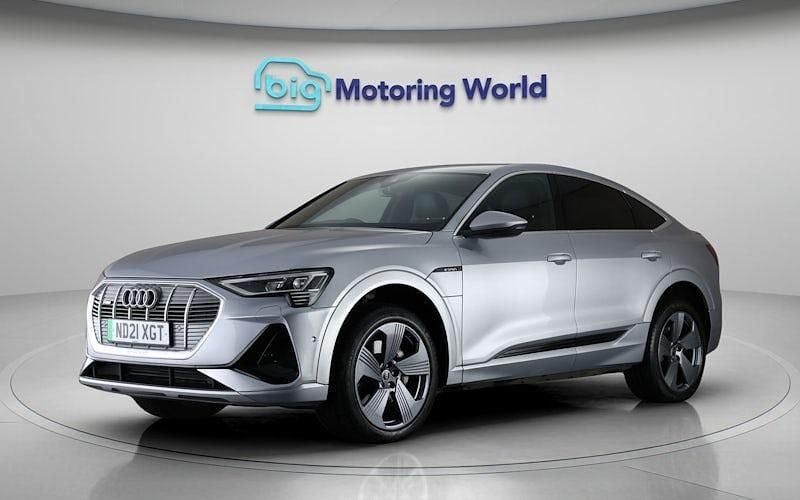 Used Audi e-tron Sportback S-Line 300 kW (408 HP) 2021 Silver SUV