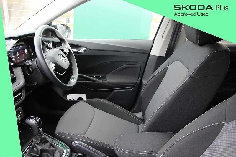 Used Skoda Fabia Colour Edition 113 HP (83 kW) 2024 Brilliant silver metallic black magic pearl effect Hatchback