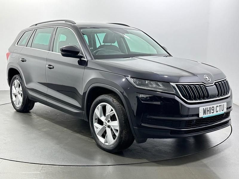 Black Used 2019 Skoda Kodiaq SE L SUV | £17,403 (Fair price) - Image 1/3