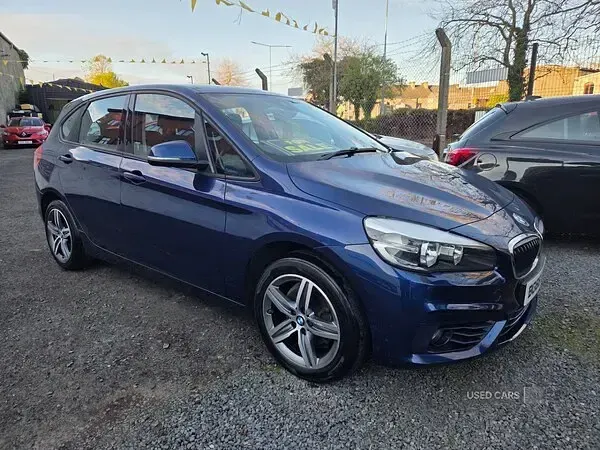 Used BMW 218 Sport Line 2017 Blue Hatchback