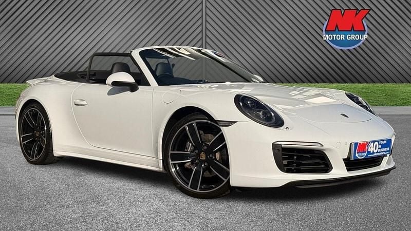 White Used 2018 Porsche 911 Cabriolet | £69,999 - Image 1/4