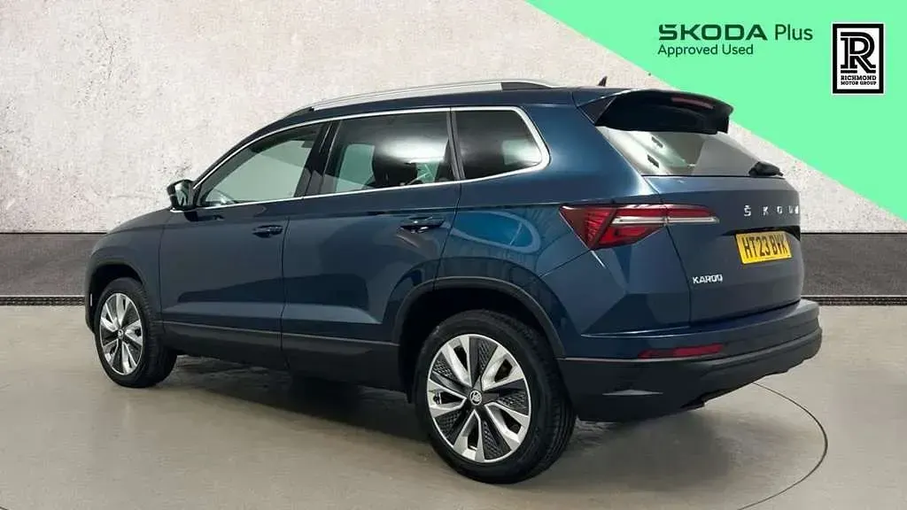 Used Skoda Karoq SE L 150 HP (110 kW) 2023 Blue SUV
