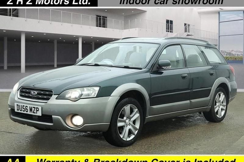 Used Subaru Outback 2006 Green/grey Estate