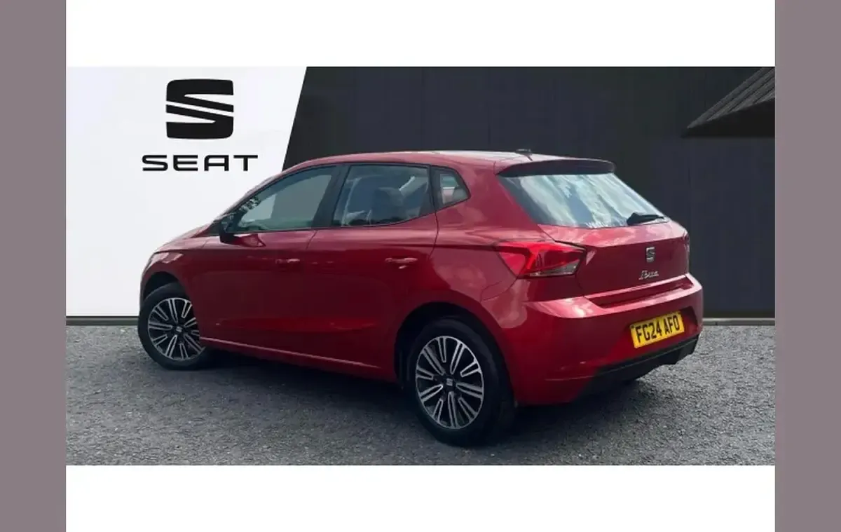 Used Seat Ibiza SE Technology 94 HP (69 kW) 2024 Red Hatchback