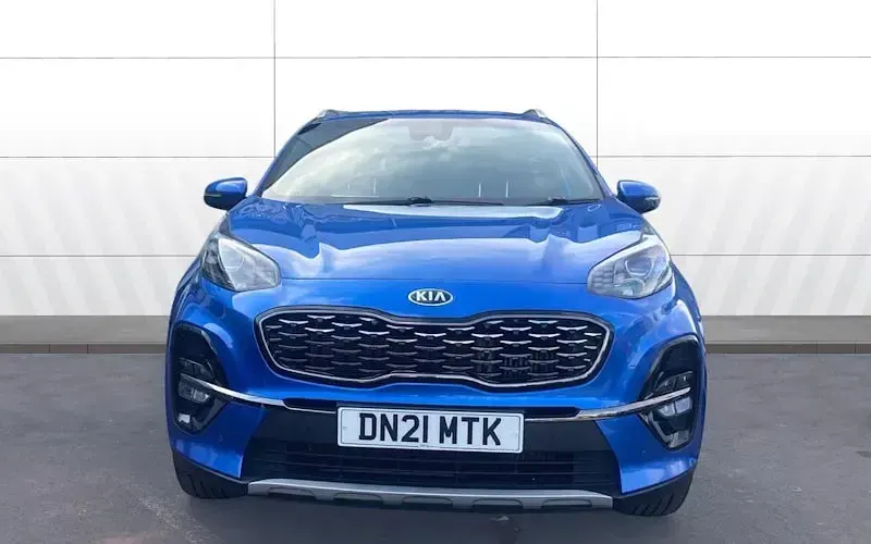 Used Kia Sportage GT-Line 177 HP (130 kW) 2021 Blue SUV