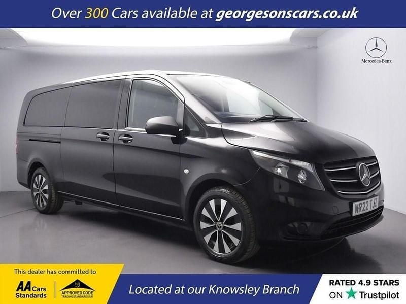 Black Used 2022 Mercedes Vito MPV | £32,916 (Expensive) - Image 1/4
