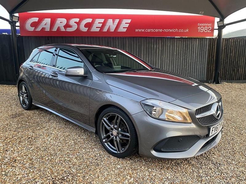 Grey Used 2017 Mercedes A200 AMG line Hatchback | £10,999 (Fair price) - Image 1/3