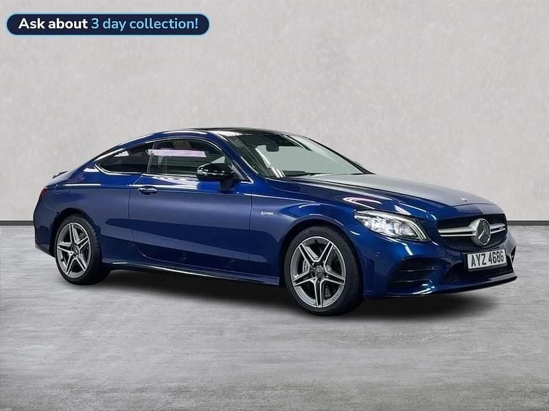 Used Mercedes C43 AMG Premium 2020 Blue Coupe