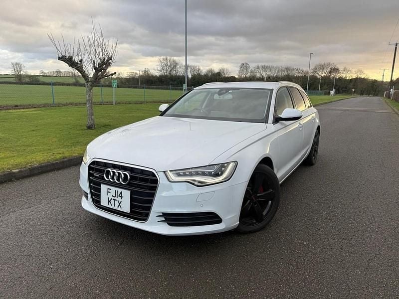 White Used 2014 Audi A6 Business Estate | £9,499 - Image 1/4