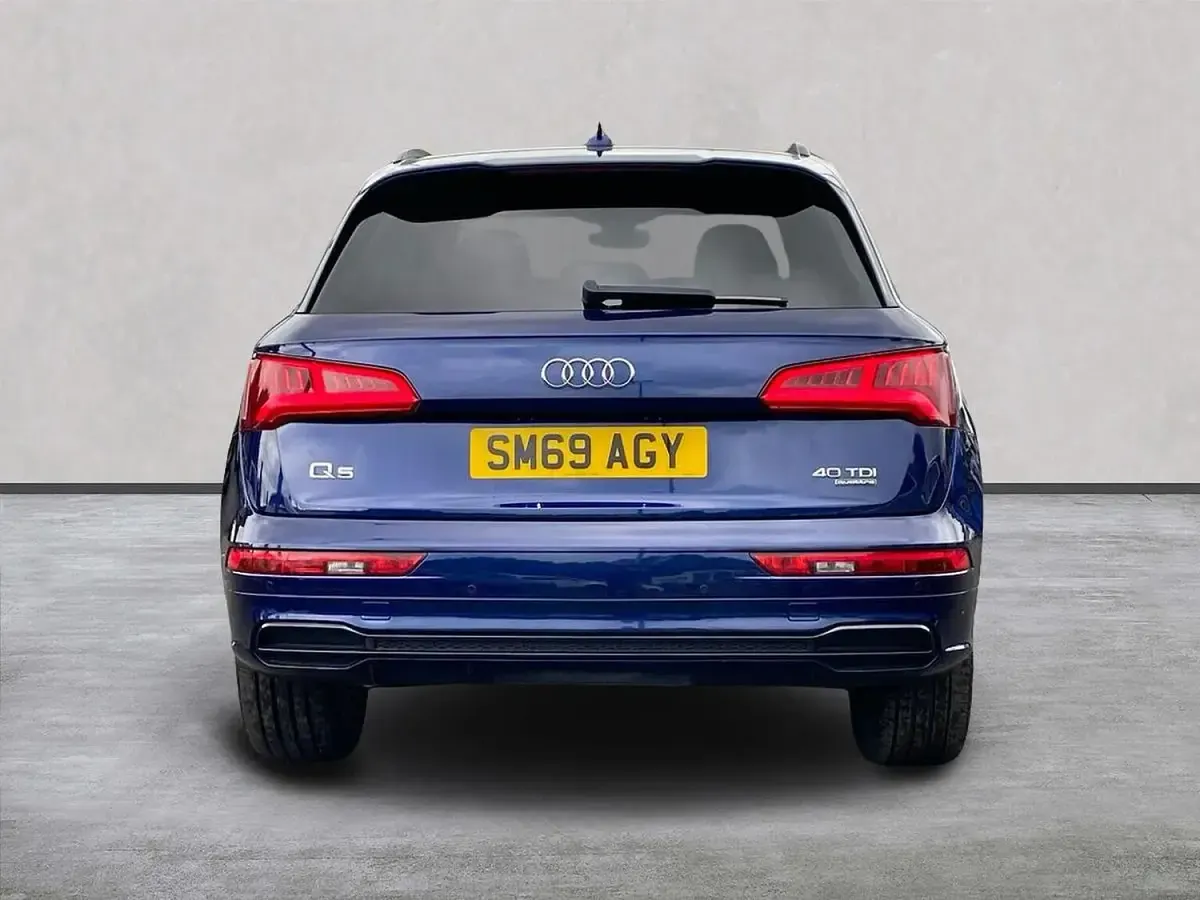 Used Audi Q5 Black Edition 2020 Blue SUV