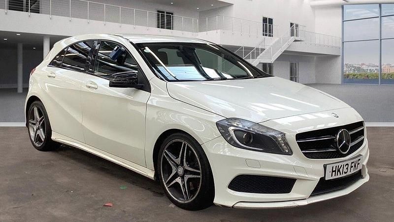 White Used 2013 Mercedes A220 AMG Hatchback | £6,450 (A bit pricey) - Image 1/4