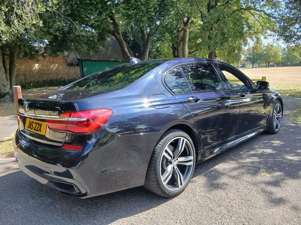 Used BMW 730L M Sport 265 HP (194 kW) 2015 Black Sedan