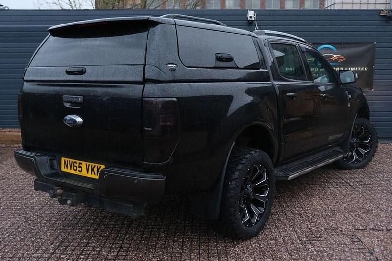 Used Ford Ranger Wildtrack 200 HP (147 kW) 2016 Black Pickup