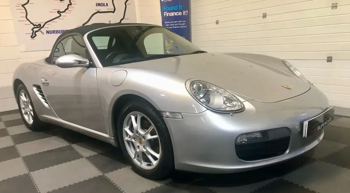 Used Porsche Boxster 245 HP (180 kW) 2007 Silver Cabriolet