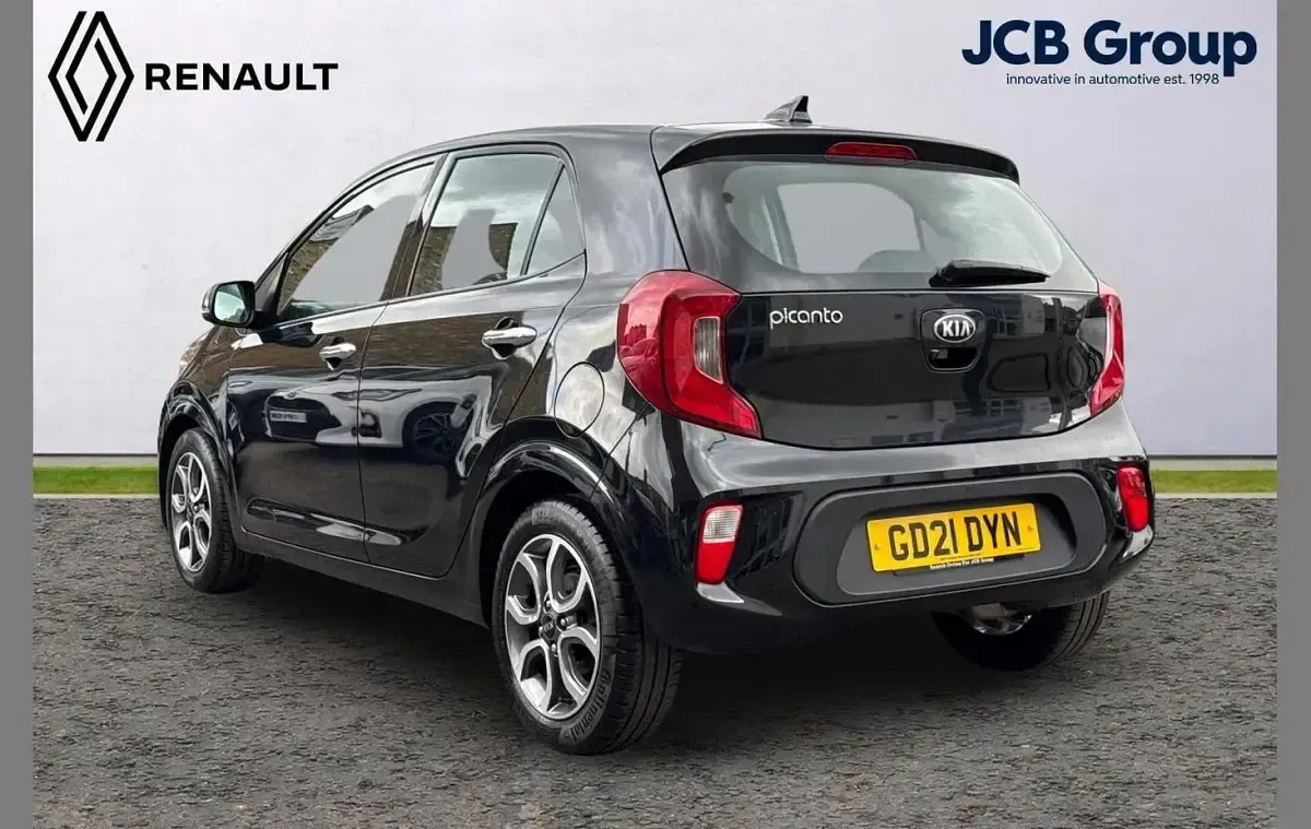 Used Kia Picanto 67 HP (49 kW) 2021 Black Hatchback