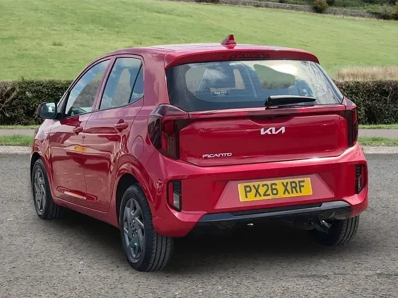 New Kia Picanto 68 HP (50 kW) 2026 Red Hatchback