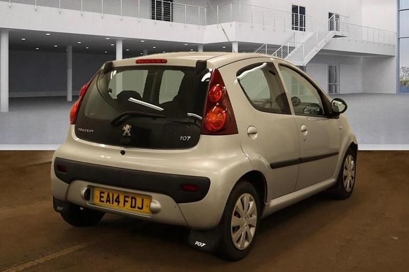 Silver Used 2014 Peugeot 107 Active Hatchback | £2,891 (Super price) - Image 1/1