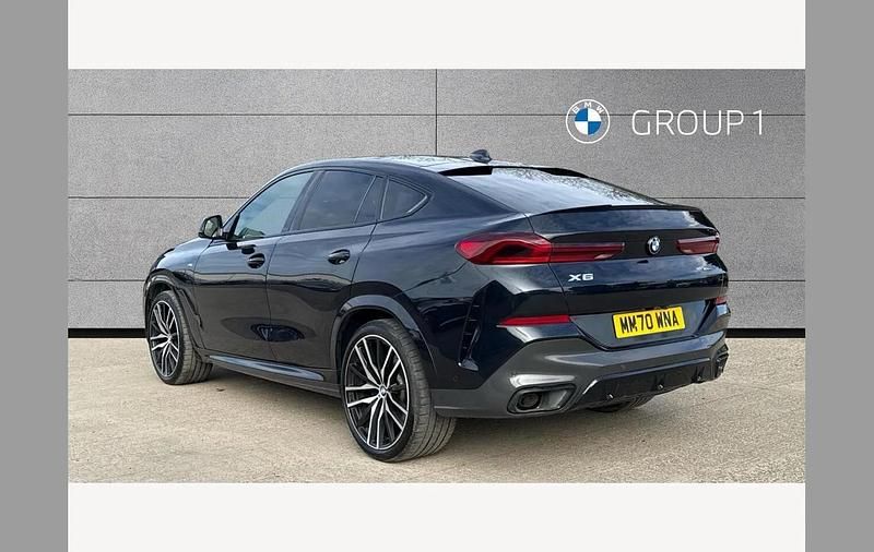 Used BMW X6 M Sport 333 HP (244 kW) 2021 Black SUV