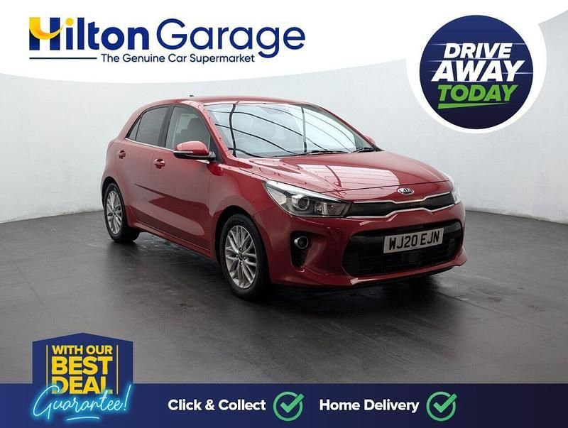Used Kia Rio 99 HP (72 kW) 2020 Red Hatchback