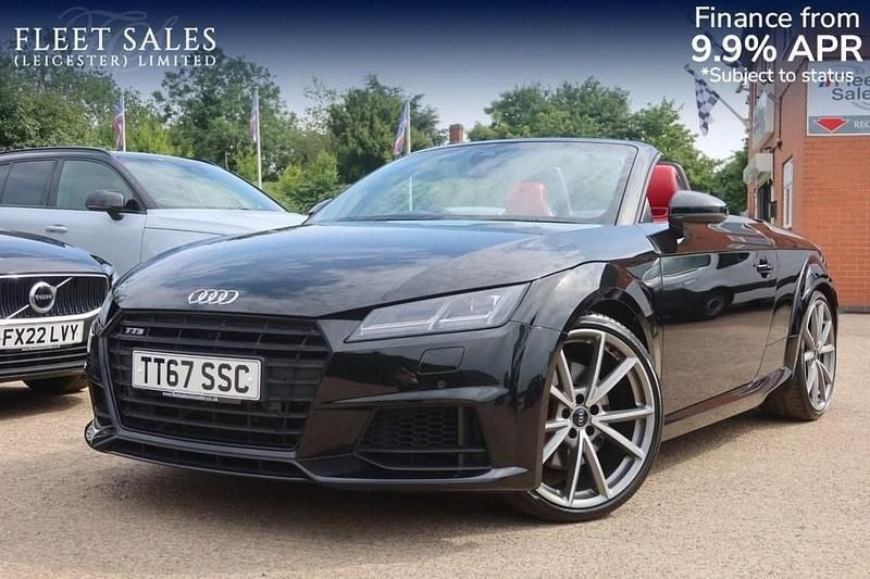 Black Used 2018 Audi TT Roadster Black Edition Cabriolet | £19,950 (Fair price) - Image 1/3