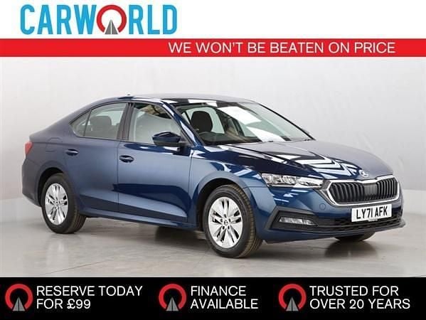 Blue Used 2022 Skoda Octavia SE Technology Hatchback | £15,990 (Good price) - Image 1/3