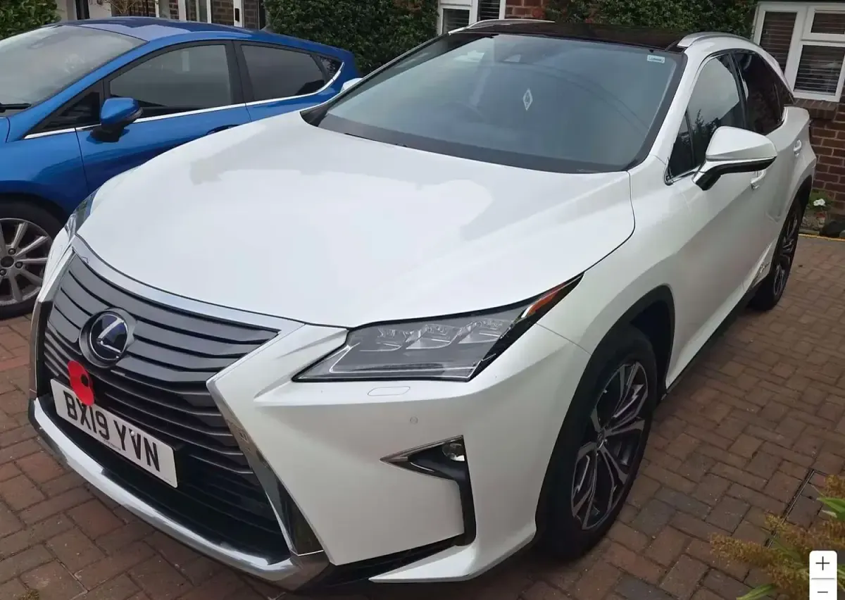 Used Lexus RX450h 2019 White SUV