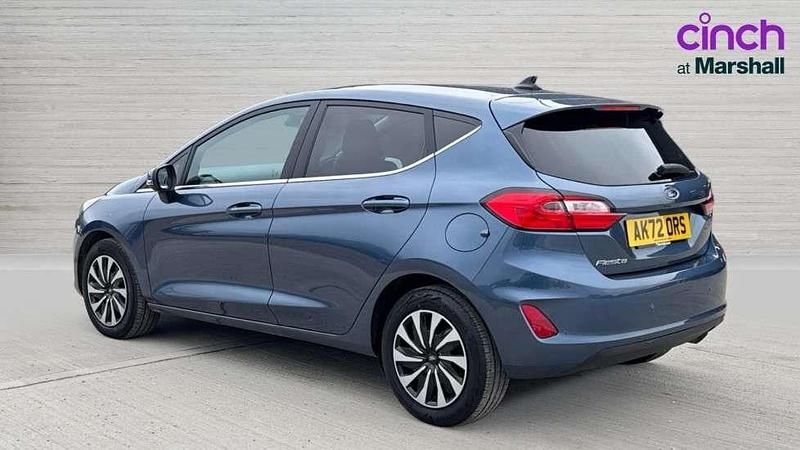 Usado Ford Fiesta Titanium 100 HP (73 kW) 2022 Azul Citadino