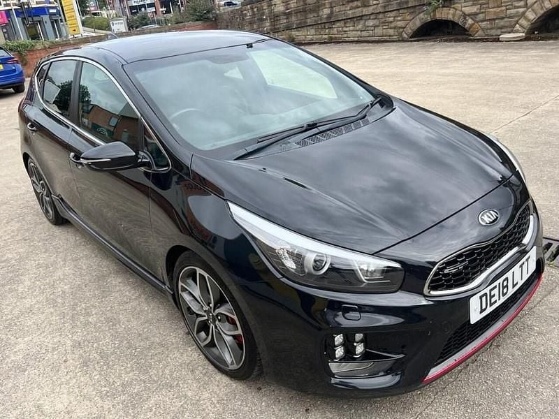 Black Used 2018 Kia Ceed GT 2 Hatchback | £8,750 (Good price) - Image 1/4