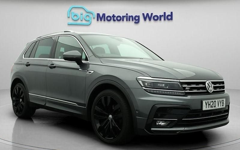 Used 2020 VW Tiguan R-line SUV | £21,200 (Good price) - Image 1/4