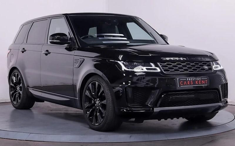 Black Used 2021 Land Rover Range Rover Sport HSE SUV | £37,580 (Fair price) - Image 1/4