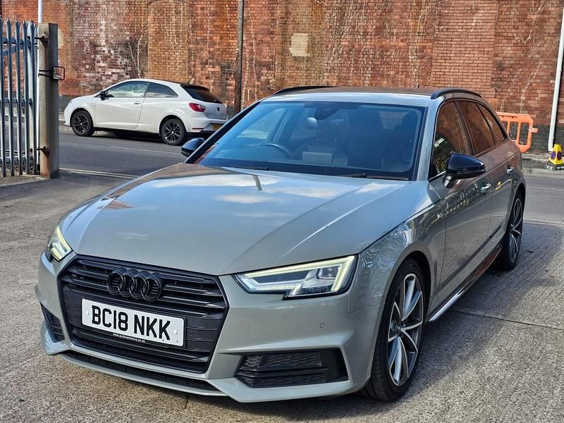 Used Audi A4 Black Edition 190 HP (139 kW) 2018 Grey Estate