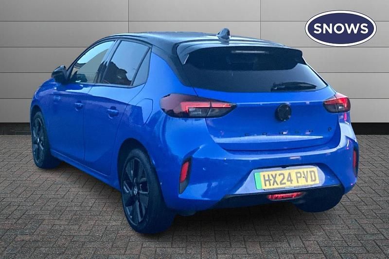 Used Vauxhall Corsa-e 100 kW (136 HP) 2024 Blue Hatchback