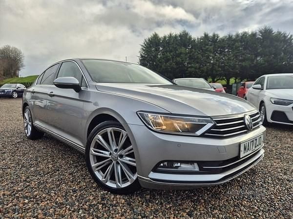 Silver Used 2017 VW Passat GT Sedan | £10,750 (Fair price) - Image 1/4