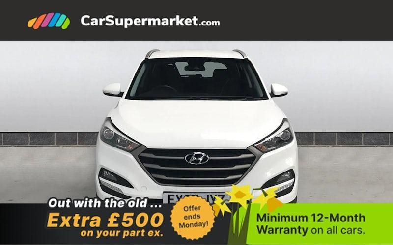 Used Hyundai Tucson SE 136 HP (100 kW) 2017 White SUV