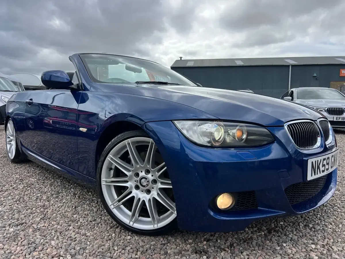 Used BMW 335 Cabriolet M Sport 2009 Blue Cabriolet