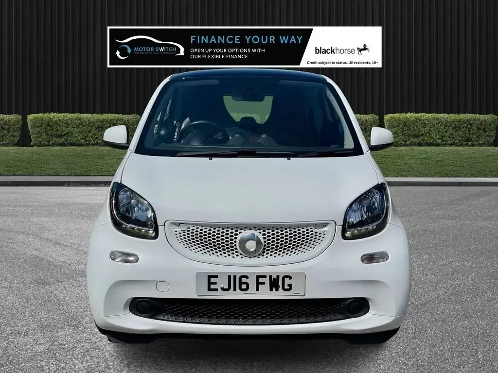 Begagnad Smart ForTwo Coupé Premium 2016 Vit Sportkupé