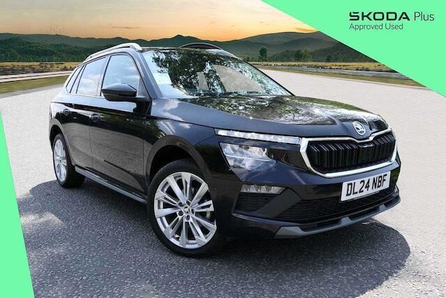 Black magic pearl effect Used 2024 Skoda Kamiq SE L SUV | £20,995 (Fair price) - Image 1/4